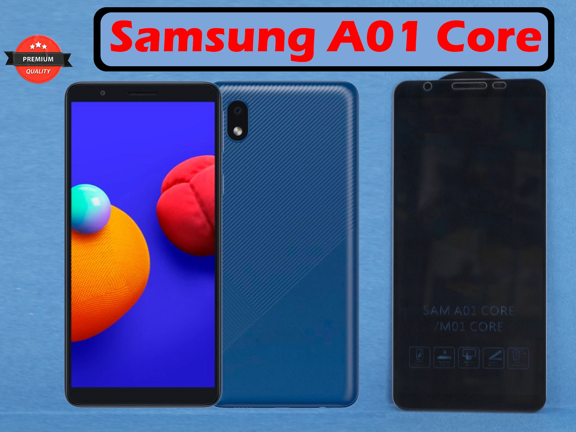 Защитное стекло Samsung Galaxy A01 Core