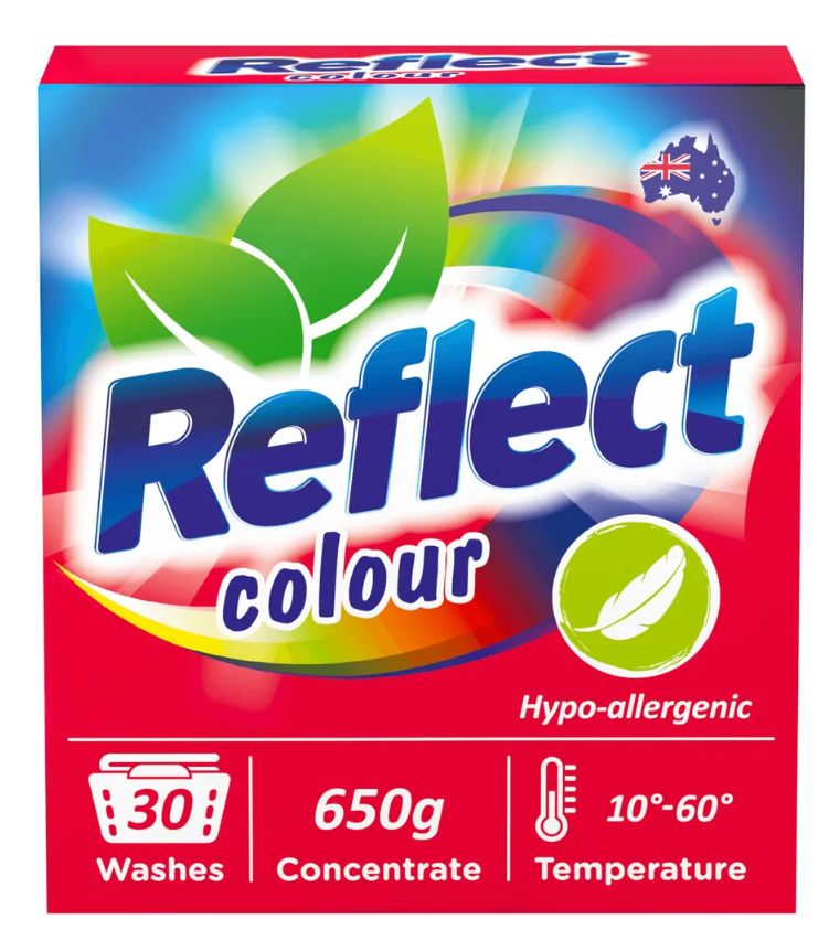 Reflect Стиральный порошок концентрированный для цветных вещей Colour 650г, 1шт