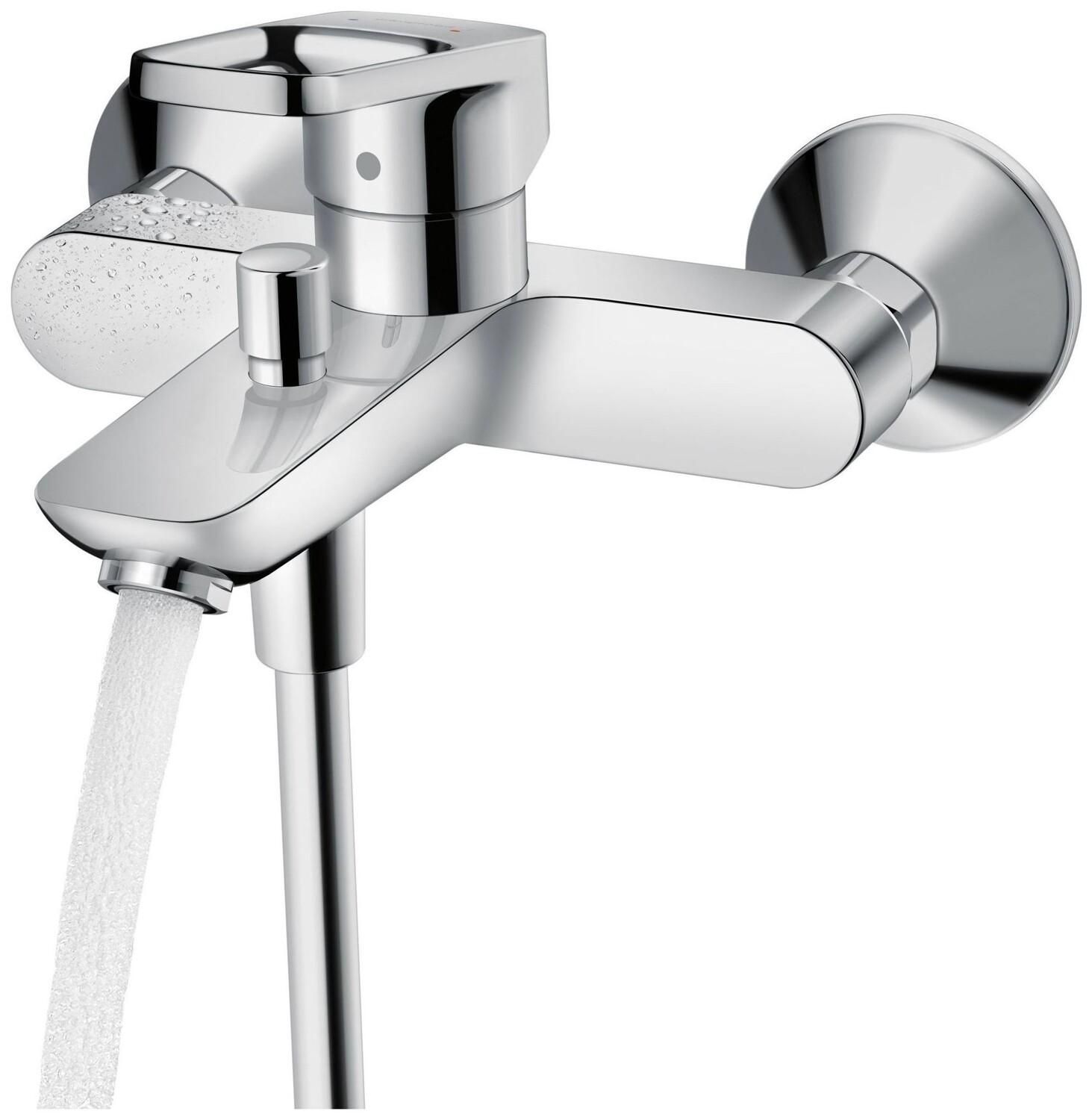 Hansgrohe для ванной. Смеситель Hansgrohe logis loop для ванны 71244000. Смеситель Hansgrohe logis loop 71244000 для ванны с душем. Смеситель для ванны с душем Hansgrohe logis loop 71244000 однорычажный хром. Смеситель для ванны Хансгрое logis loop.