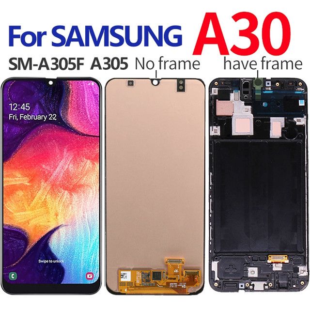 А30 дисплей. Samsung a30 LCD. Samsung a305 дисплей OLED.