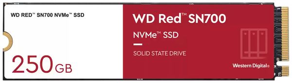 WesternDigital250ГБВнутреннийSSD-дискRedSN700M.2PCI-E3.0(WDS250G1R0C)