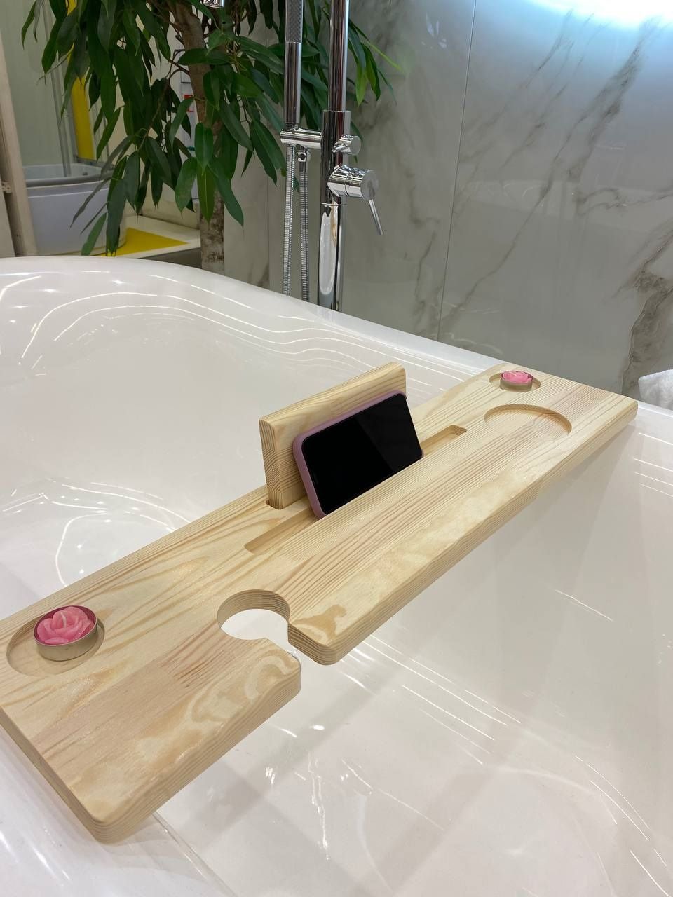 Полка На Ванную Деревянная Купить