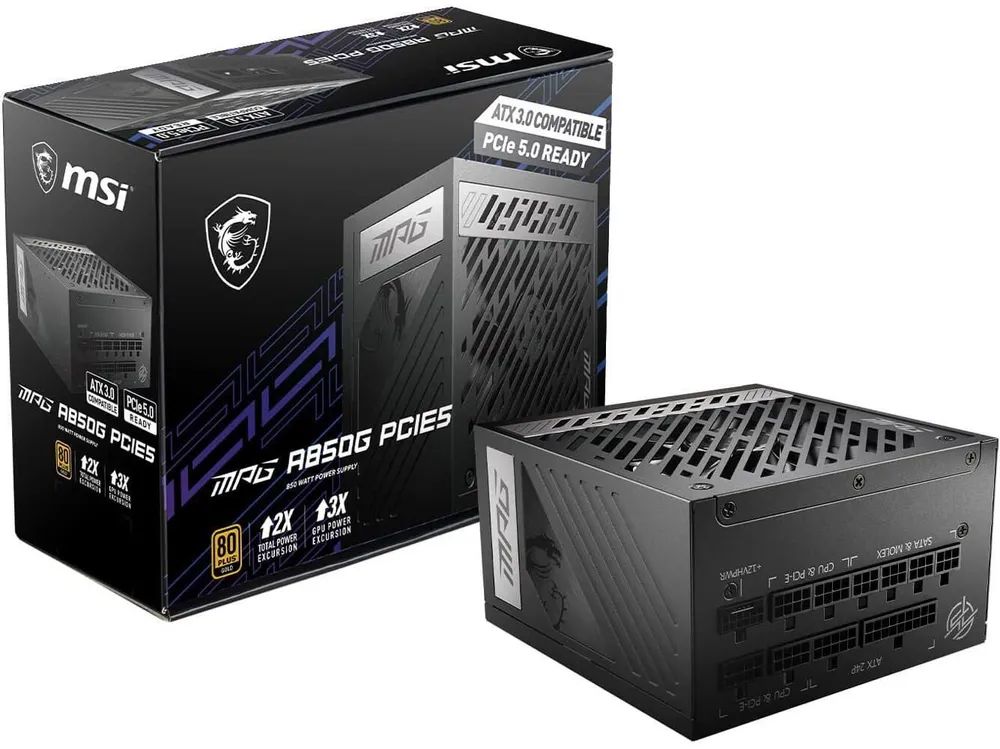 Блок питания msi mpg a850g. Блок питания msi mpg a850g