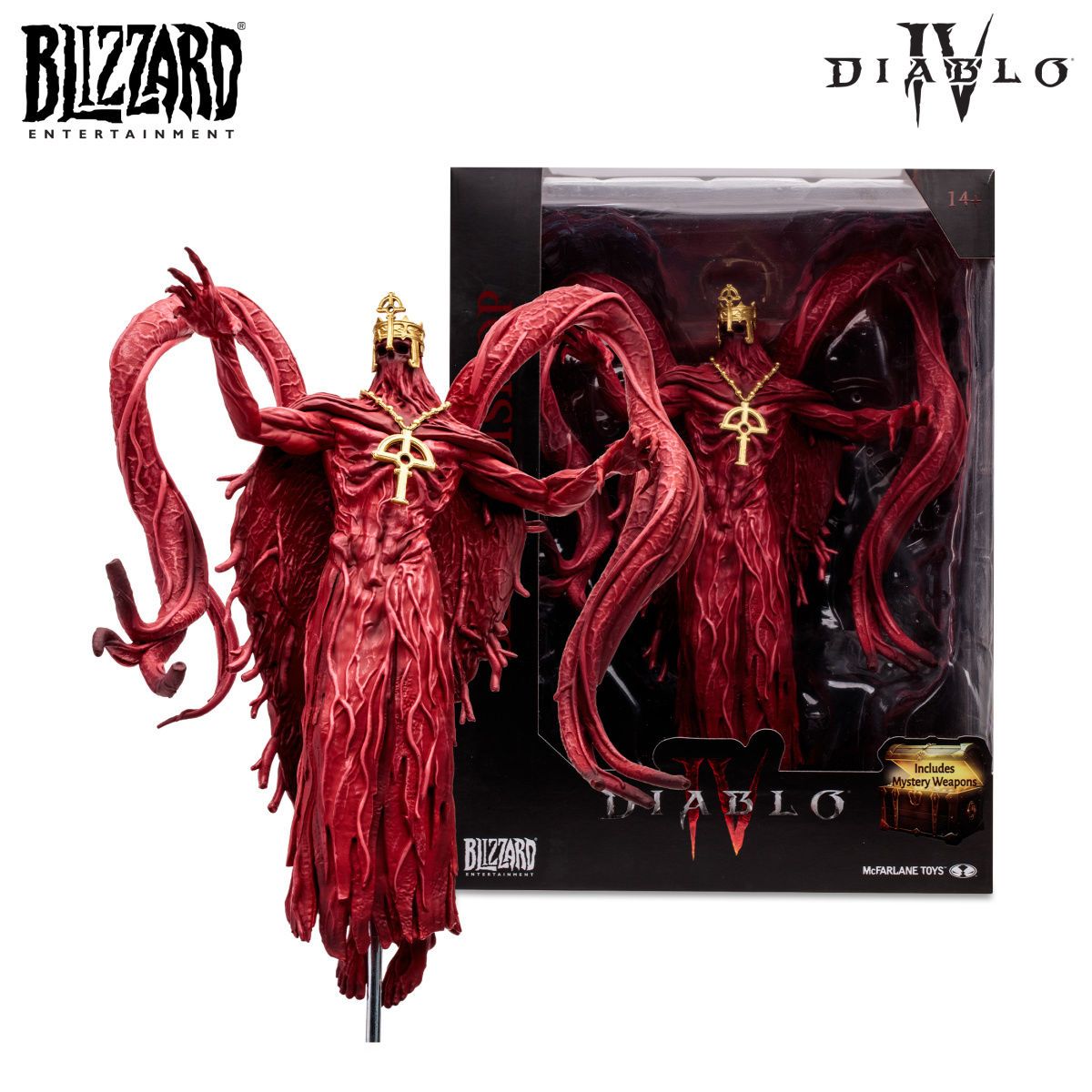 BlizzardфигуркиMcFarlaneToysDiablo"BLOODBISHOP"фигурка,18CM