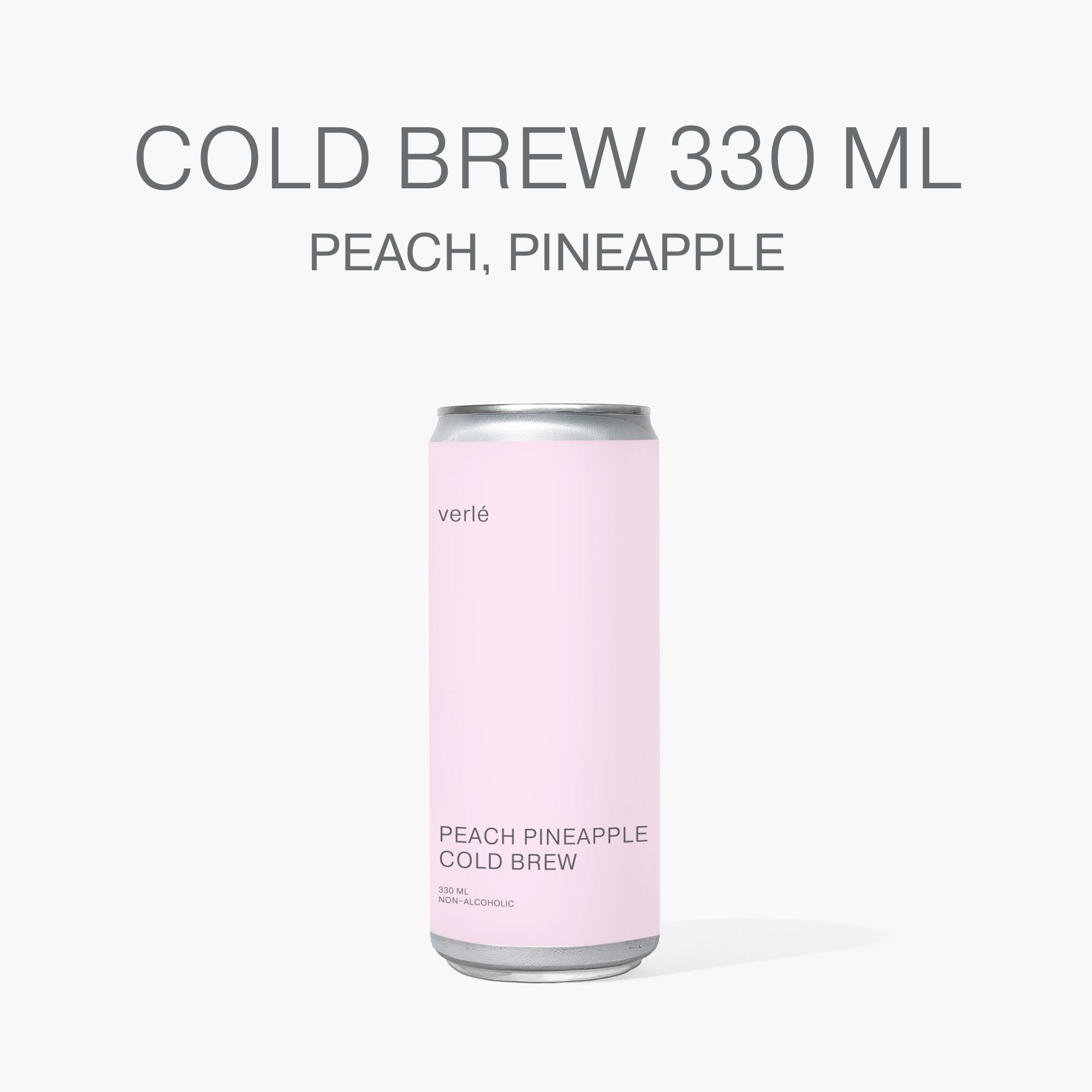 Холодный кофе Verle PEACH PINEAPPLE COLD BREW 330 мл - купить с доставкой  по выгодным ценам в интернет-магазине OZON (1019728547)