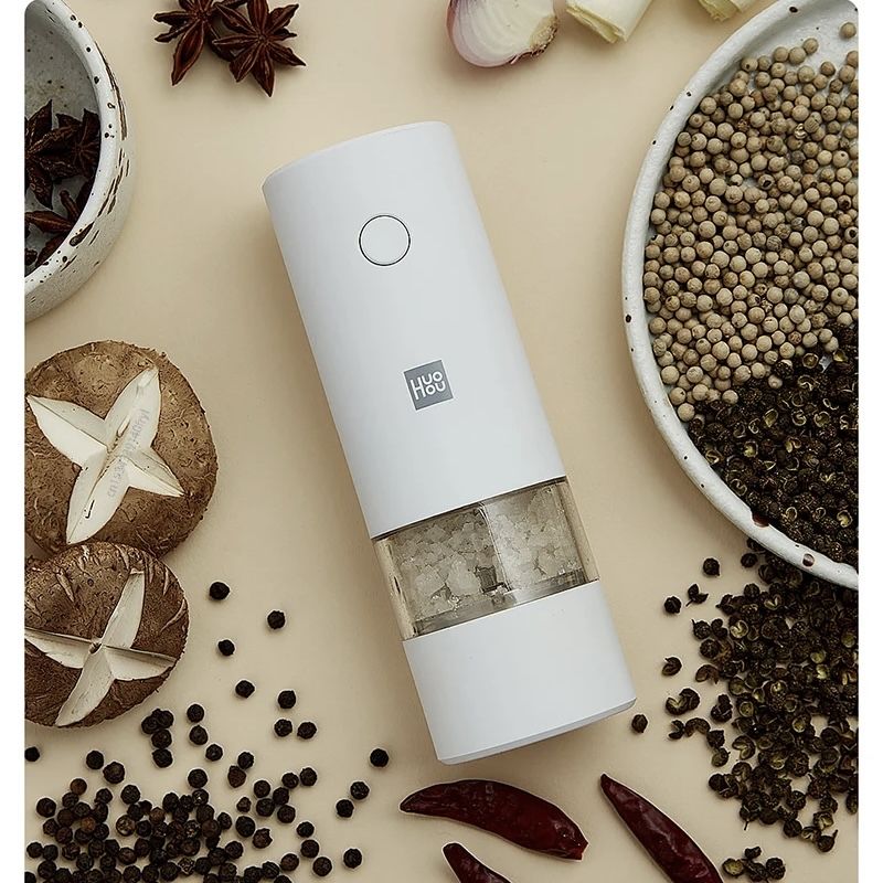 Мельница для специй xiaomi. Электрическая мельница Xiaomi Huohou Electric Grinder. Электрическая мельница Xiaomi Huohou Electric Grinder Rechargeable hu0201. Электрическая мельница Xiaomi Huohou Electric Grinder hu0142 Black. Электрическая мельница для соли и перца Xiaomi Huohou White (hu0142)