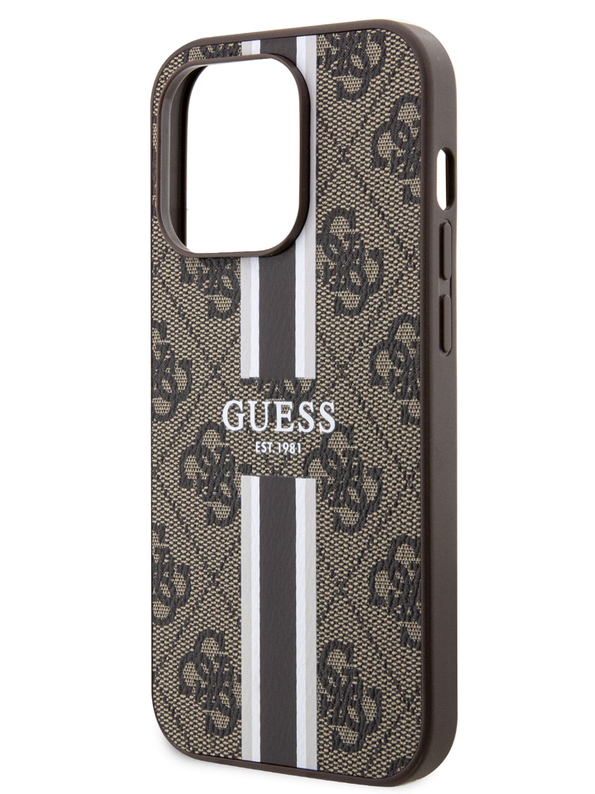 Guess PU leather MagSafe Apple iPhone 15 Pro Max 15 4G Stripes OZON
