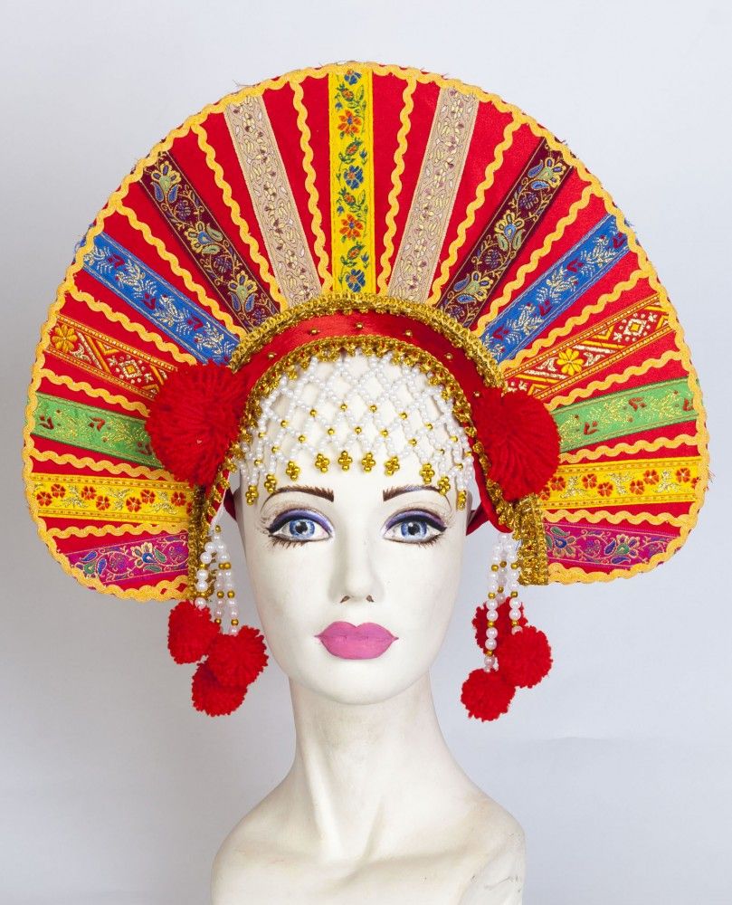 Головной убор длядевочуи. Кокошник на масленицу своими руками. Кокошник золотой. Кокошник из картона. Русский головной убор для девочки.
