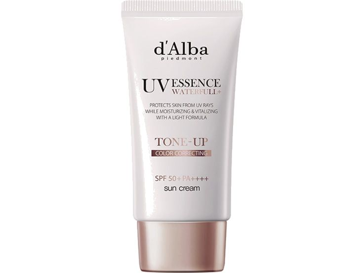 Крем d alba spf 50. D’Alba Waterfull Essence Sun Cream. Крем солн/защ d'Alba UV Essence Waterfull+ spf50+ 50ml. D'Alba Waterfull Essence Sun Cream SPF 50+ pa++++.