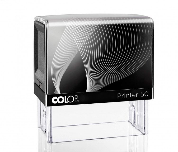 Colop Printer 50 STANDART Автоматическая оснастка для штампа (штамп 69 х 30 мм.), Чёрный