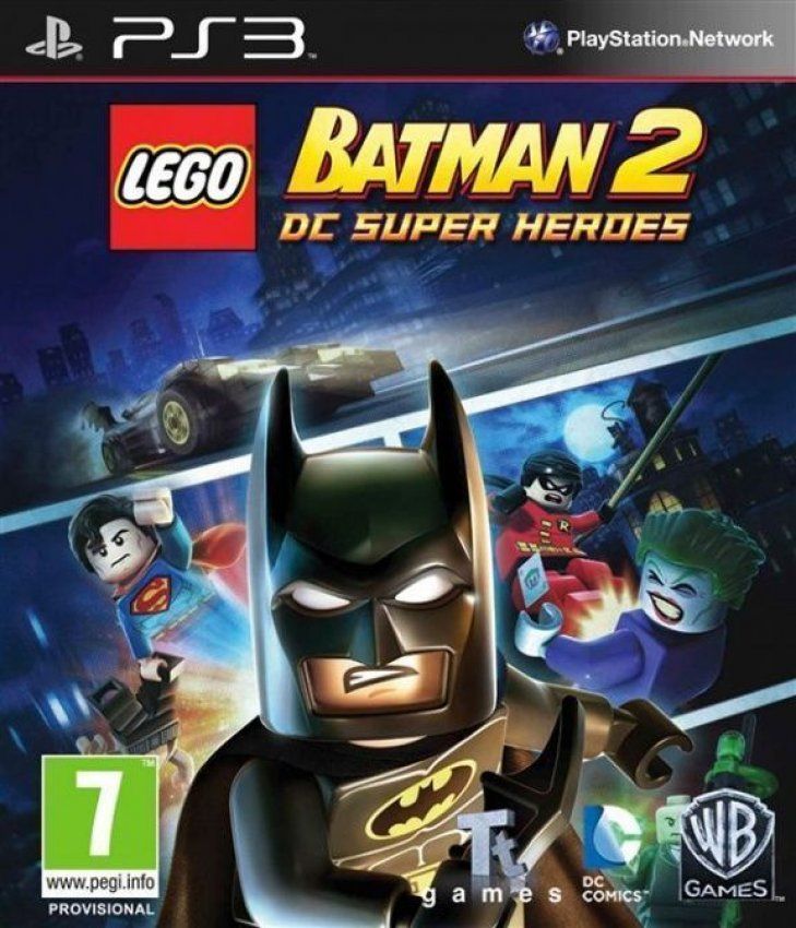 Игра LEGO Batman 2 DC Super Heroes PS3 Русская Версия Диск на PlayStation 3