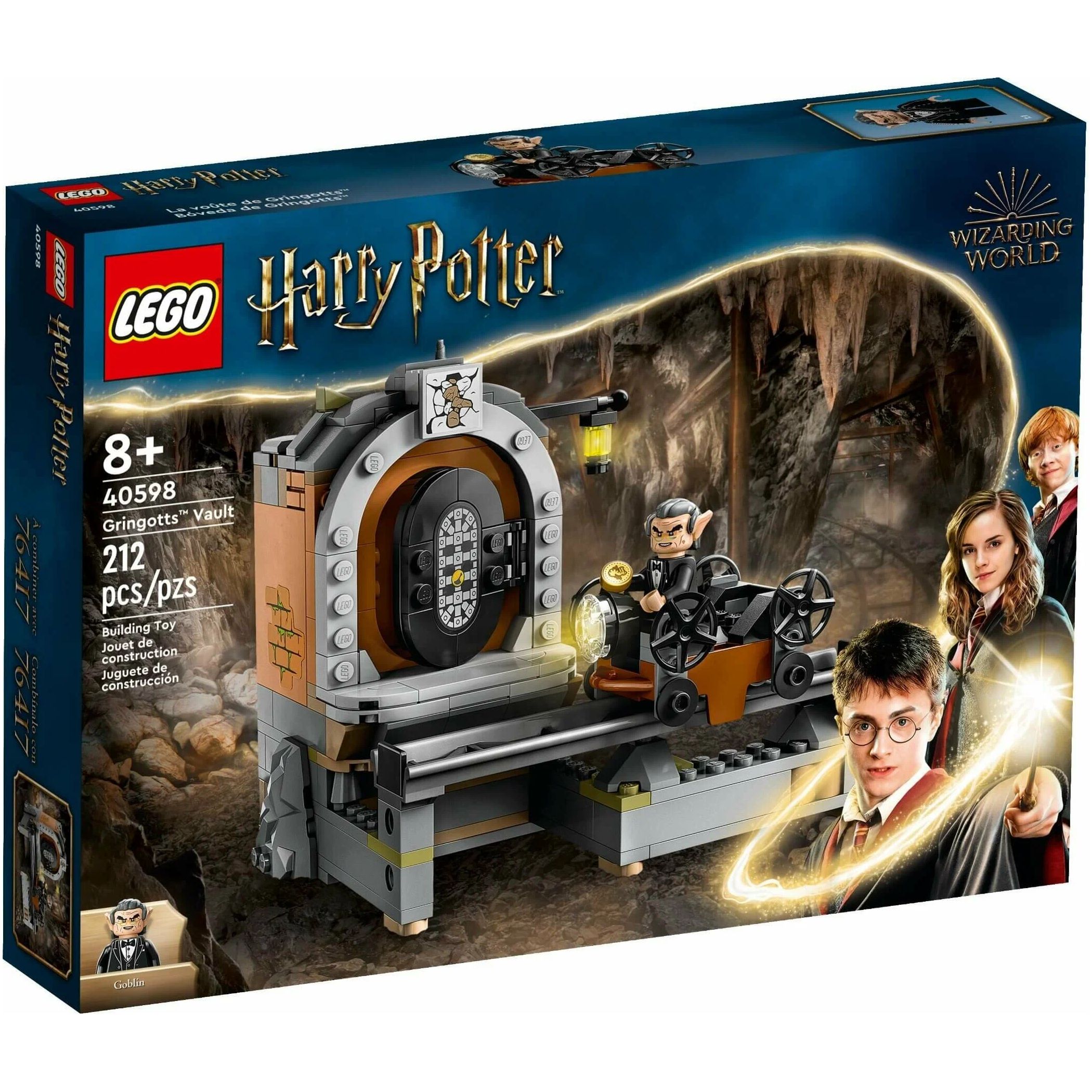 Конструктор LEGO 40598 <b>Harry</b> <b>Potter</b> Хранилище <b>Гринготтс</b>. 