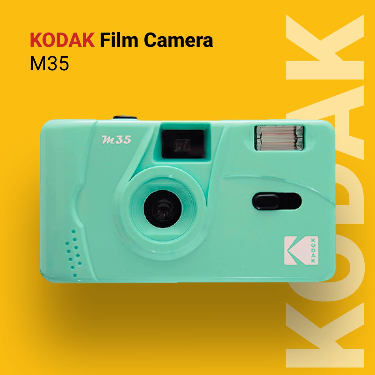 Пленочный фотоаппарат Kodak M35. - купить по низкой цене в  интернет-магазине OZON (558135173)