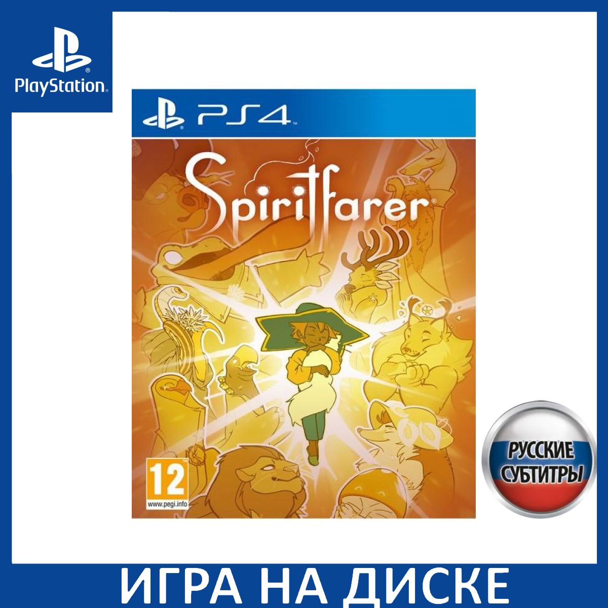 Игра Spiritfarer PS4 Русская Версия Диск на PlayStation 4