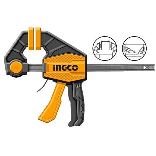 Быстрозажимнаяструбцина63х150ммINGCOHQBC01601INDUSTRIAL