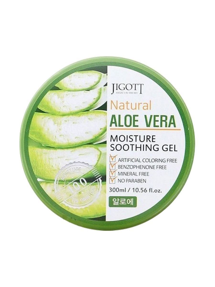 Jigott aloe. Гель для тела Jigott natural Aloe Vera 300мл. [Jigott] универсальный гель для кожи алоэ natural Aloe Vera Moisture Soothing Gel, 300 мл.