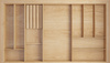 Лоток для столовых приборов ONLY-WOOD , 82.4 см х 47.3 см х 5.5 см - изображение