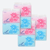 Ellemoi Бумажные двухслойные карманные салфетки Pocket Tissue, в комплекте 4 блока из 6 упаковок по 10 шт. - изображение