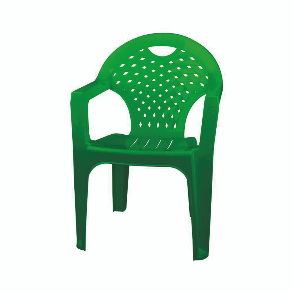 Садовое кресло, Пластик, 58,5х54х80 см, 1 шт #1