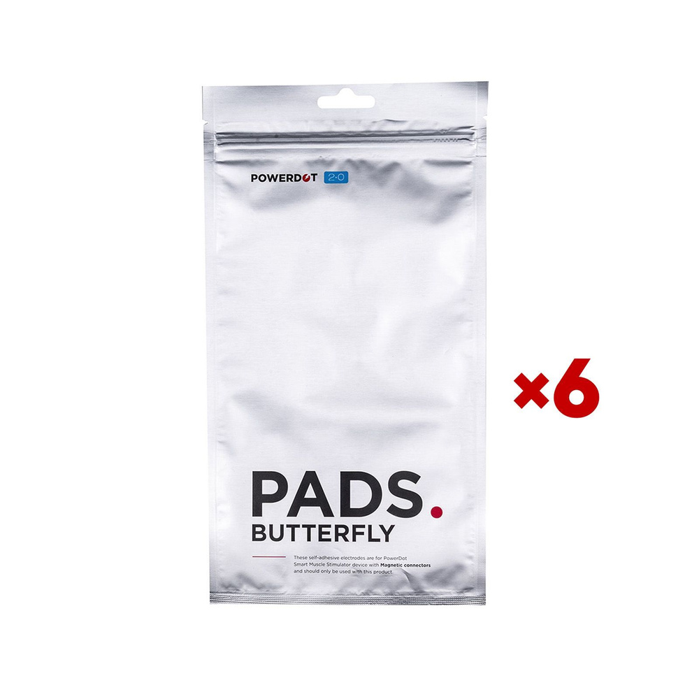 Электродная накладка для спины PowerDot 2.0 Butterfly, 6 шт #1