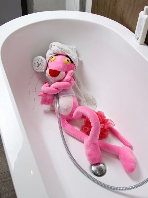 Мягкая игрушка Розовая Пантера в майке 60 см #1