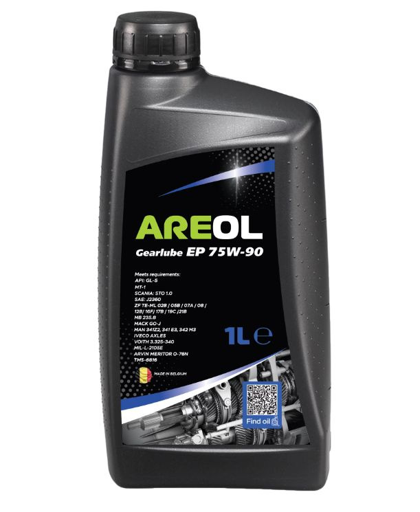 Трансмиссионное масло AREOL Gearlube EP 75W-90 1л #1
