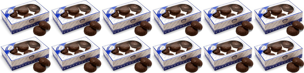 Зефир Полет в темной шоколадной глазури, комплект: 12 упаковок по 500 г  #1