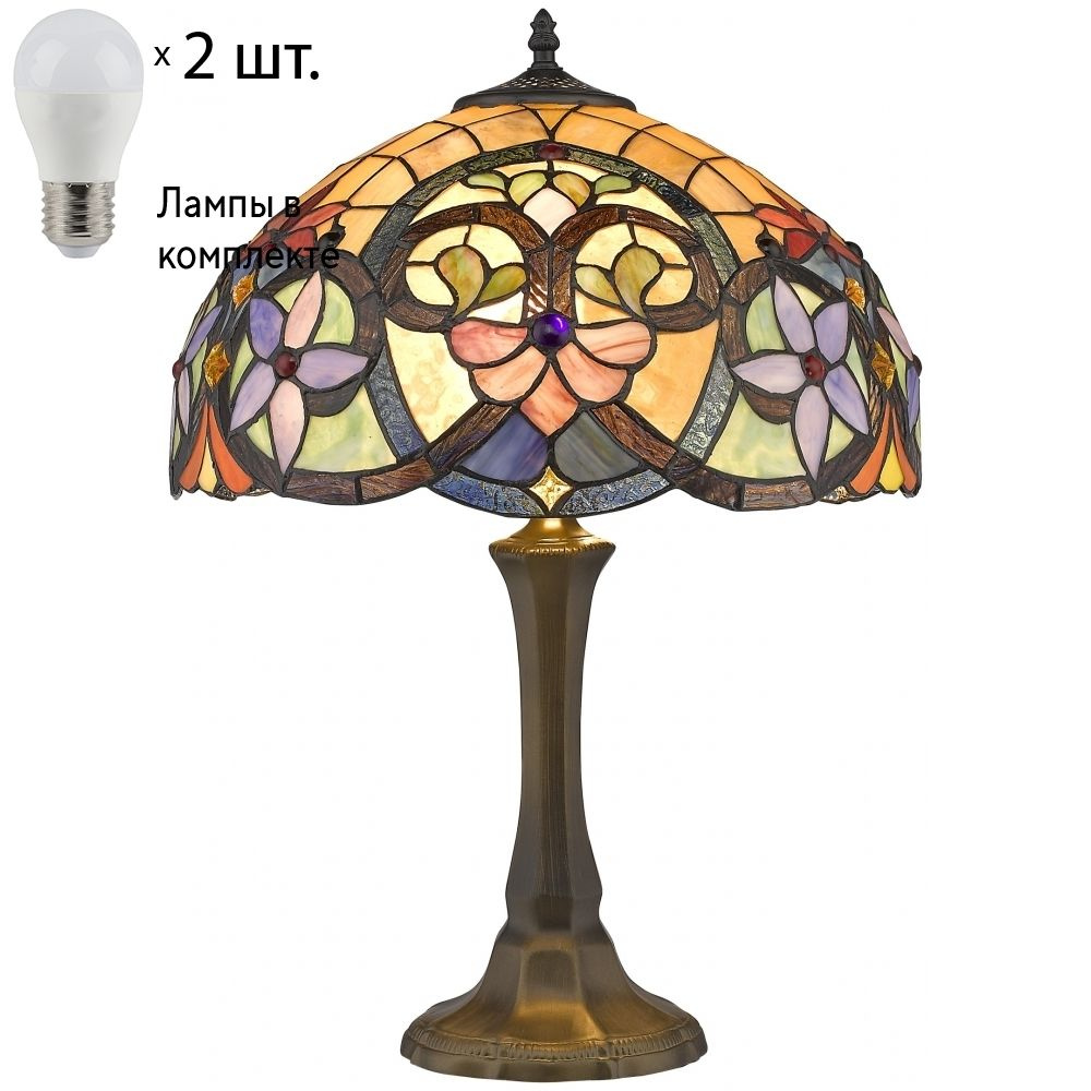 Настольная лампа с лампочками Velante 818-804-02+Lamps #1