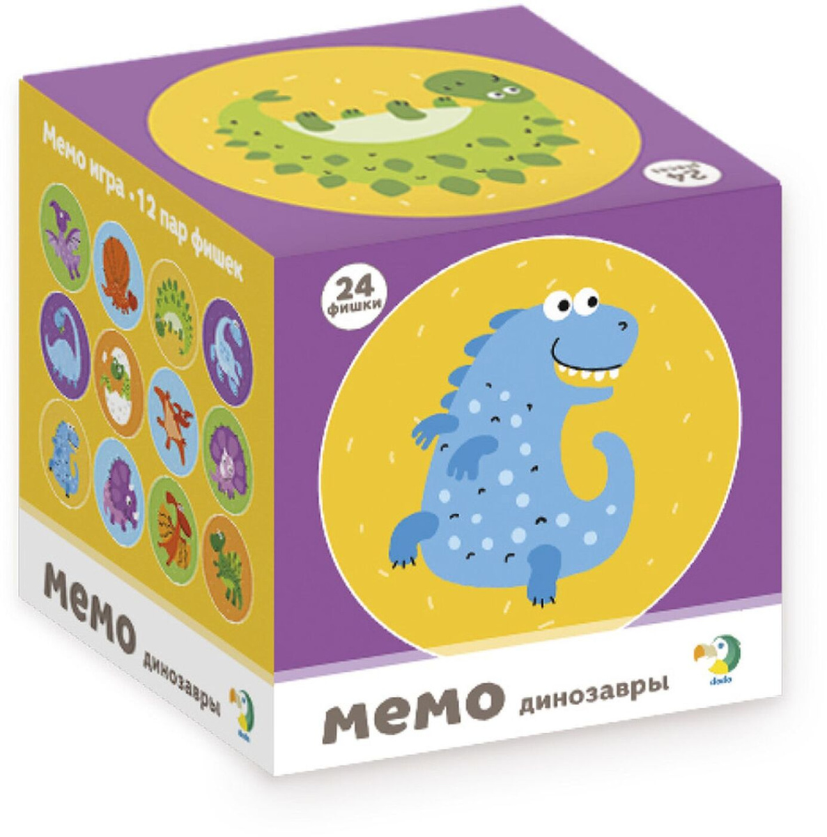 Мемо-игра Dodo "Динозаврики" — купить в интернет-магазине OZON с ...