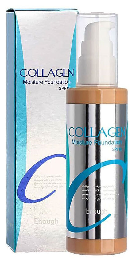 Enough тональный крем collagen moisture foundation spf 15 100 мл где купить