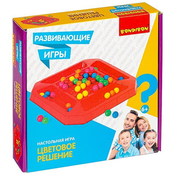 Игра настольная цветовое решение