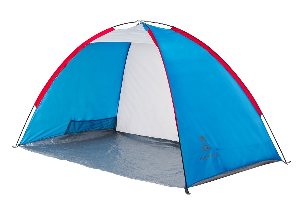 Пляжный тент Jungle Camp Tenerife Beach, цвет синий/серый — купить в ...