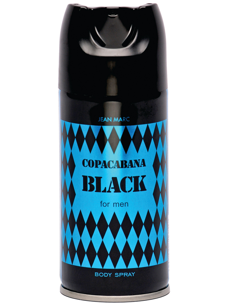 Jean Marc Дезодорант спрей мужской Copacabana Black 150мл — купить в ...