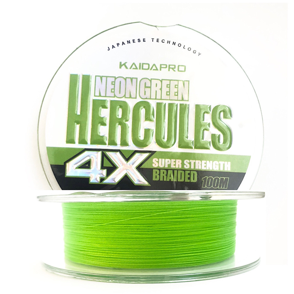 Плетёный шнур для рыбалки Kaida Hercules 0.12мм — купить в интернет ...