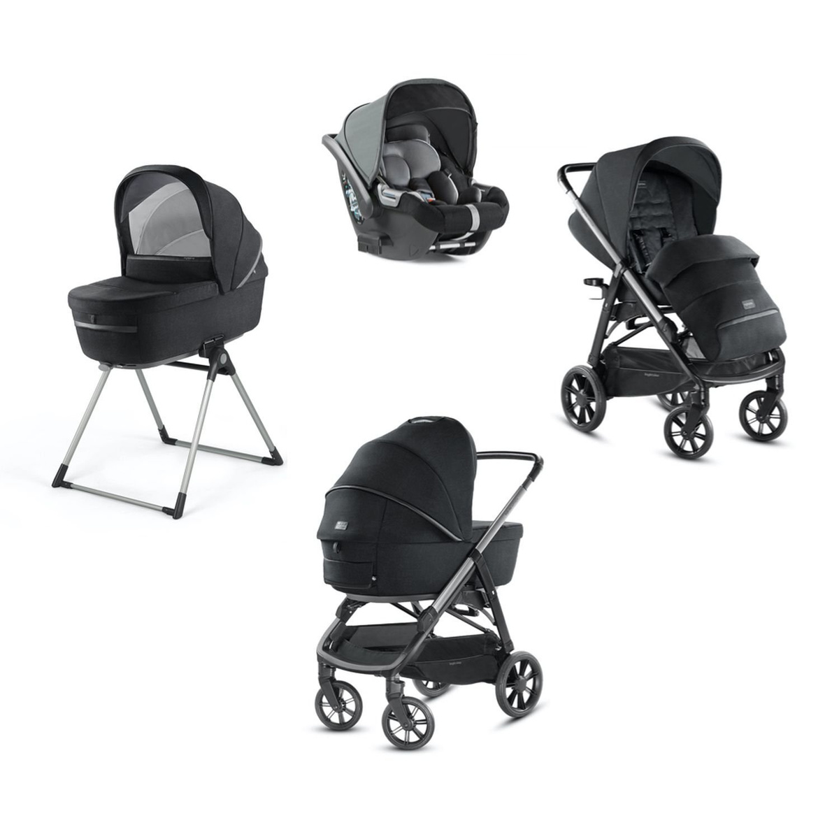 Коляска Inglesina Aptica 4 в 1 System Quattro Mystic Black — купить в ...