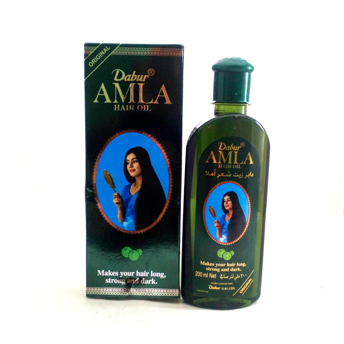 Масло для волос Dabur Amla Original 200 мл — купить в интернет-магазине ...