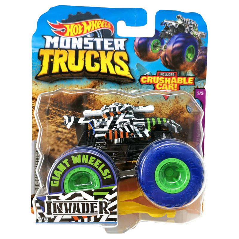 hot wheels monster truck invader