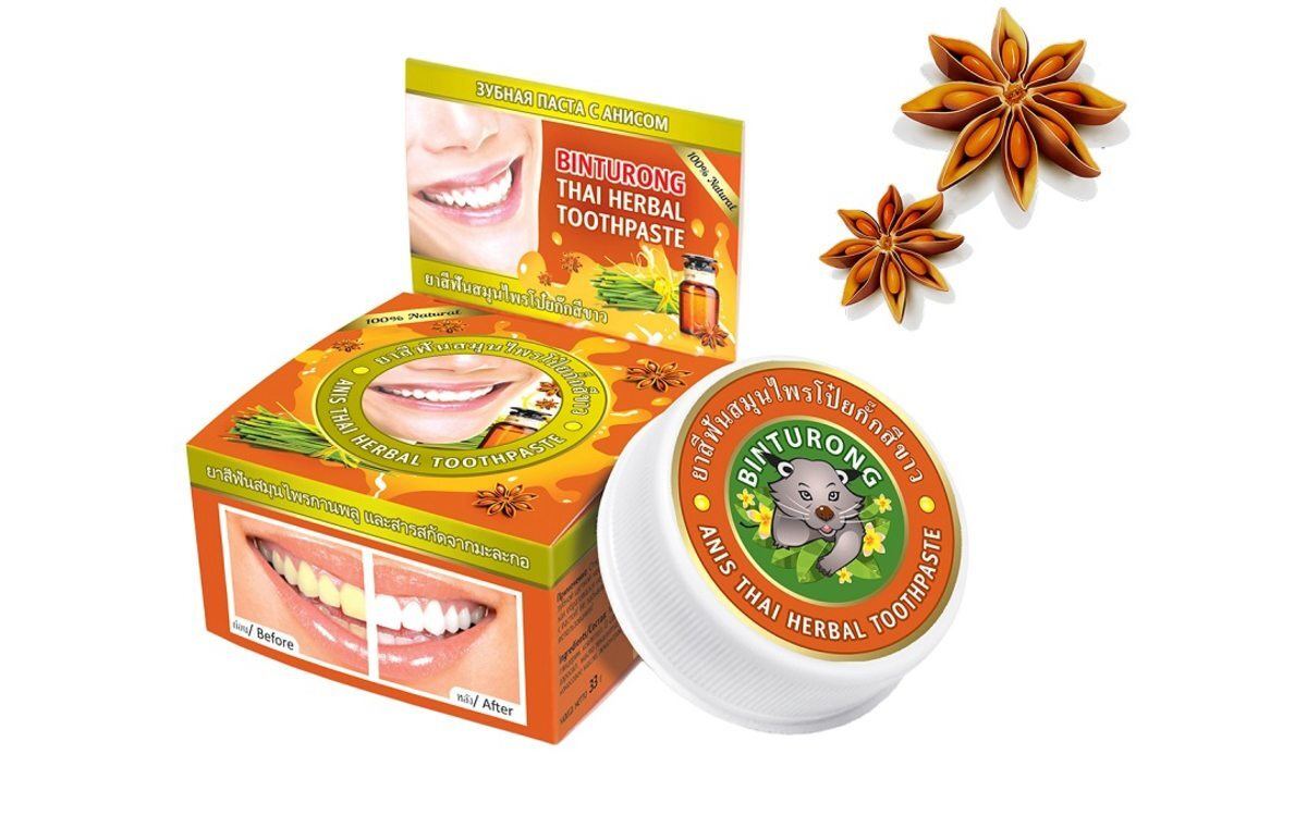 binturong thai herbal toothpaste