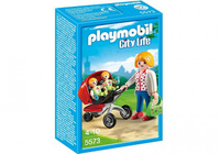 Конструктор Playmobil Мама с близнецами в коляске 5573. Спонсорские товары