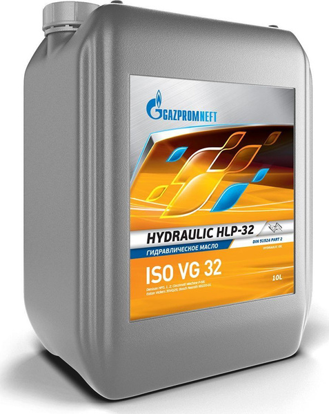 Гидравлическое масло Gazpromneft Hydraulic HLP-32, минеральное, 10 л ...