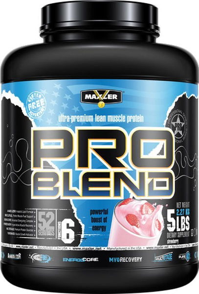 Протеин Maxler Problend Strawberry, 2270 г - купить с доставкой по ...
