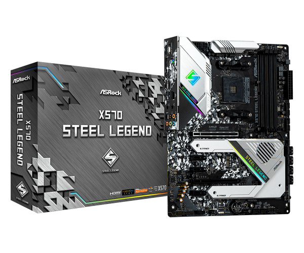 Материнская плата ASRock X570 Steel Legend купить по низкой цене с ...