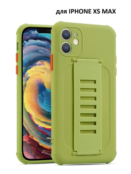 Чехол силиконовый на телефон Apple iPhone XS MAX противоударный с ...