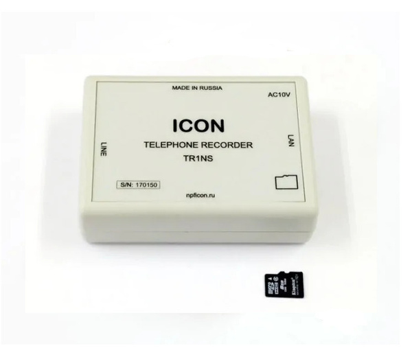 Сетевое устройство записи телефонных разговоров ICON TR1NS - купить с ...
