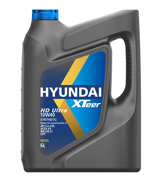 Масло моторное Hyundai XTeer 10W-40 Синтетическое - купить в интернет ...