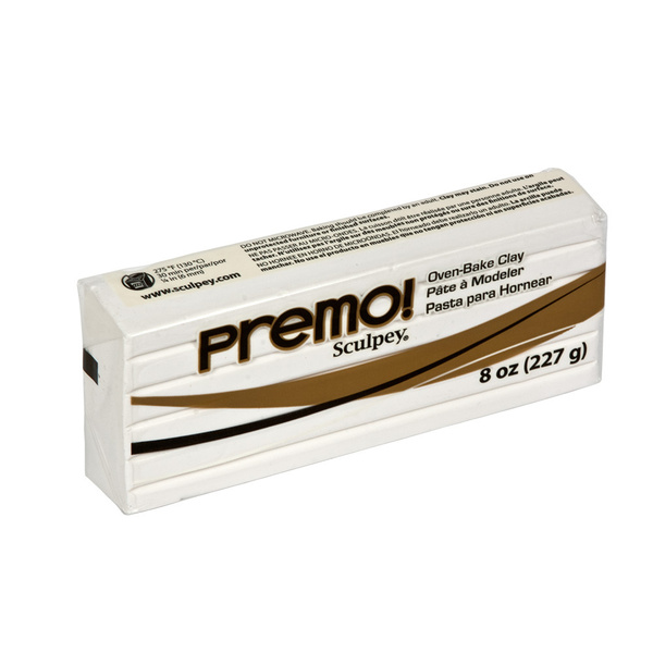 Premo полимерная глина 227 г 5001 белый, 1 шт. в заказе - купить с ...