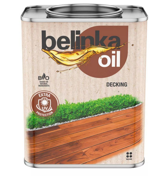 Belinka (БЕЛИНКА) Масло Oil Decking для наружных работ №203 Тик 2,5л ...