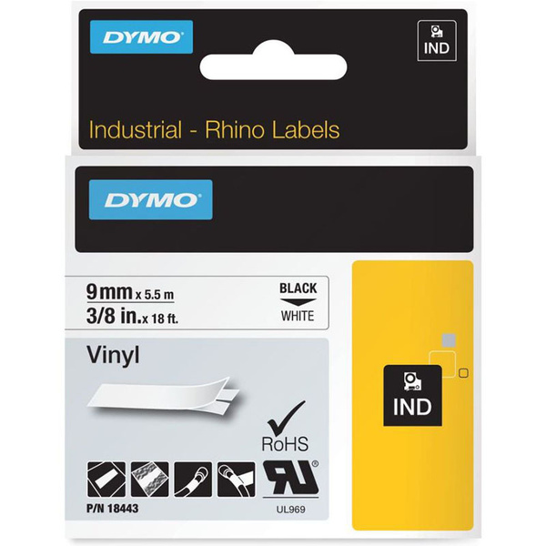 Расходник для печати DYMO DYMO18443, Черный (black), для ...