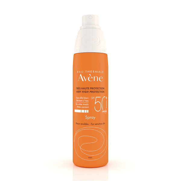 Avene Солнцезащитный спрей для чувствительной кожи SPF 50+, 200 мл ...