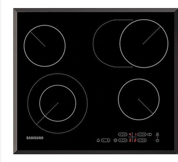 Электрическая варочная панель Samsung NZ64T3516BK/WT, черный купить c ...